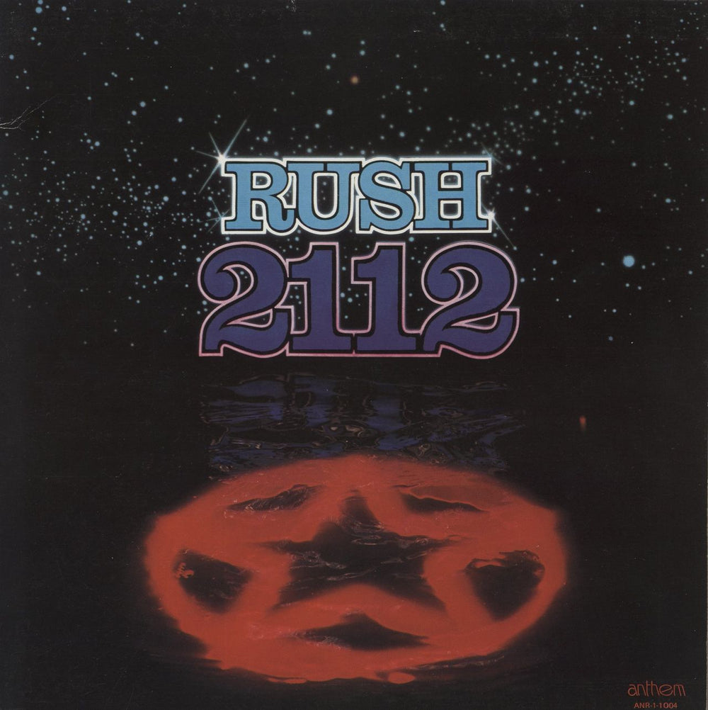 Rush 2112 (Twenty One Twelve) - VG+ Canadian vinyl LP album (LP record) ANR-1-1004