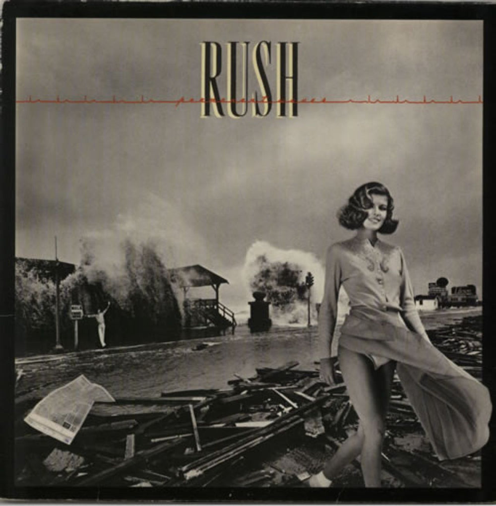 Rush Permanent Waves - Mid 80s UK vinyl LP album (LP record) 9100071