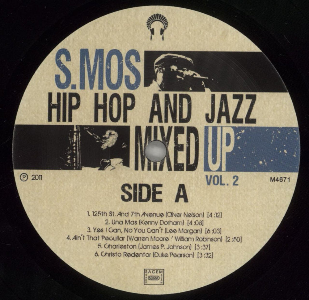 S.Mos Hip Hop And Jazz Mixed Up Volume 2 French vinyl LP album (LP record) 95NLPHI879212