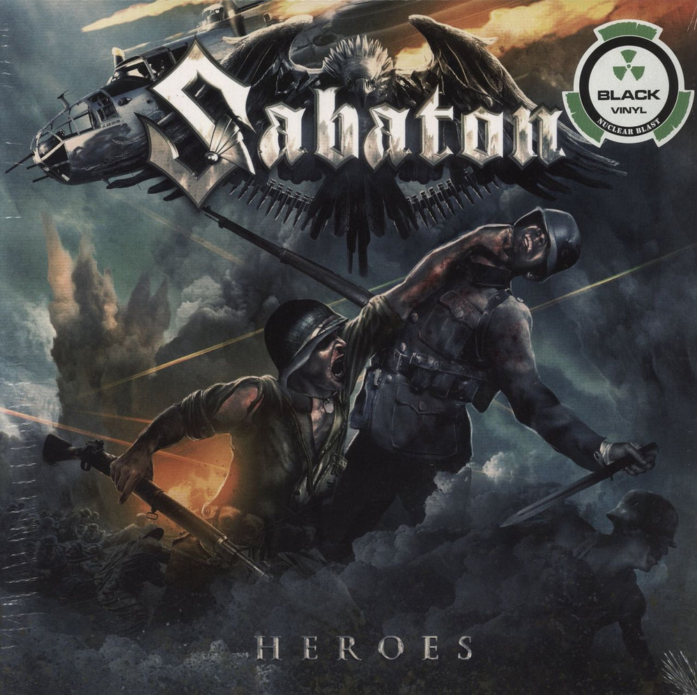 Sabaton Heroes German vinyl LP album (LP record) NB 3224-1