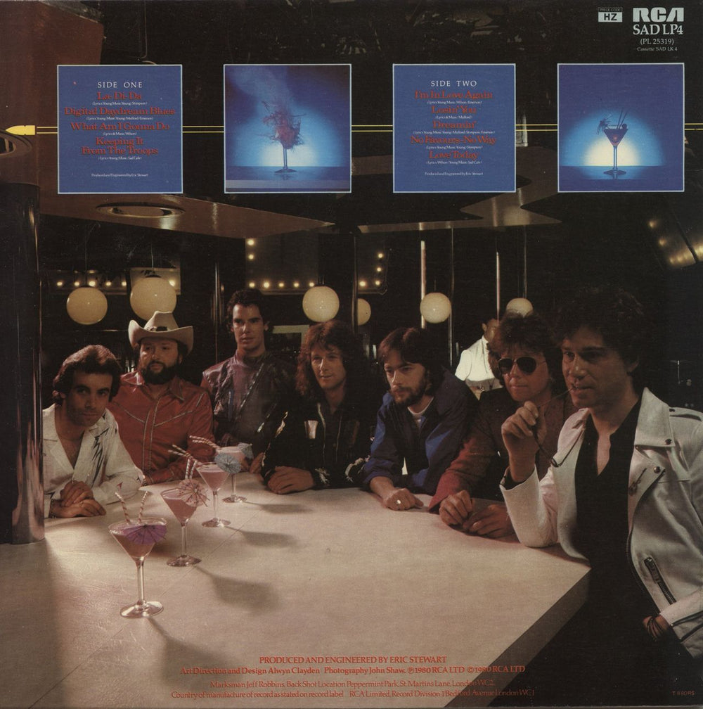 Sad Cafe Sad Cafe UK vinyl LP album (LP record)