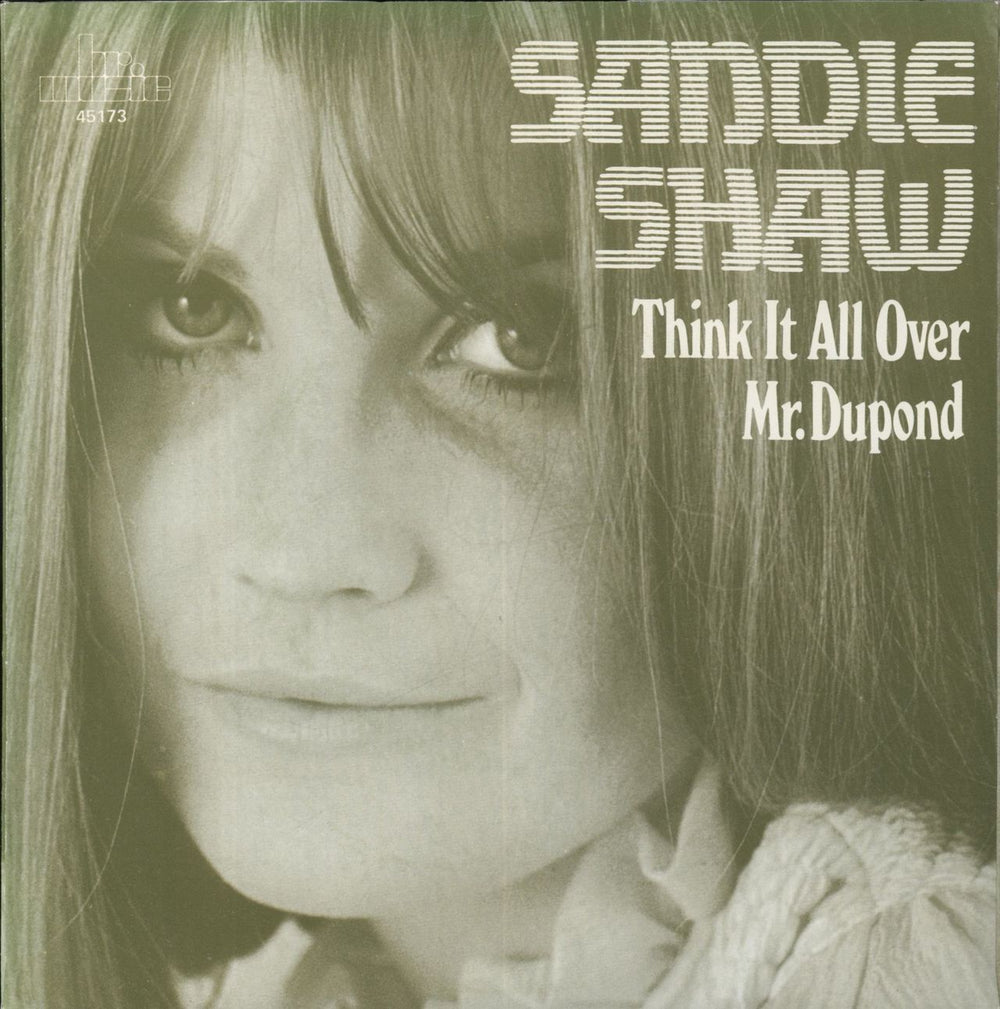 Sandie Shaw Think It All Over Dutch 7" vinyl single (7 inch record / 45) 45173