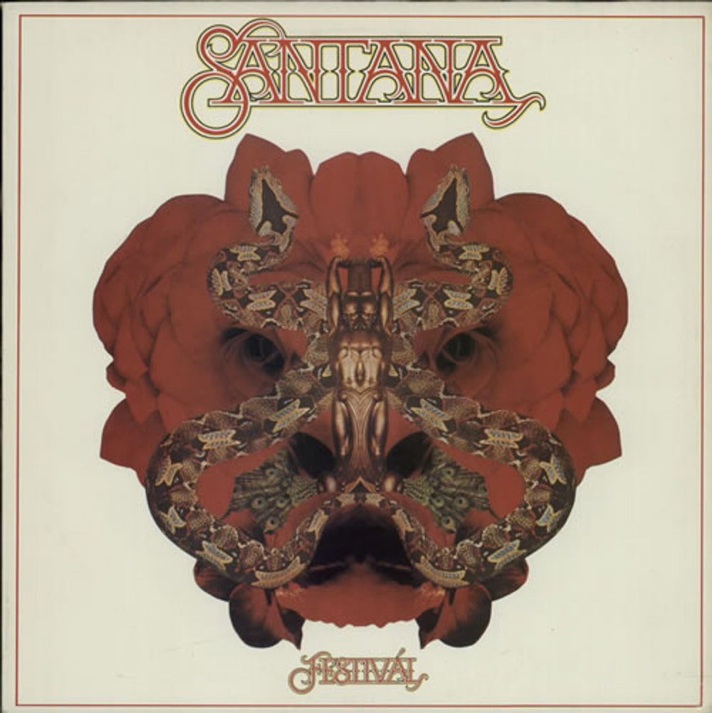 Santana Festival UK vinyl LP album (LP record) 86020