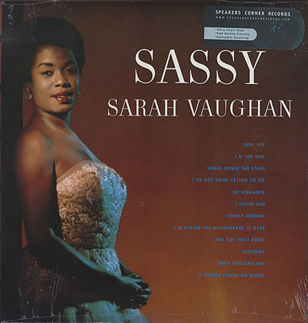Sarah Vaughan Sassy - 180gm - Sealed UK vinyl LP album (LP record) MG36089