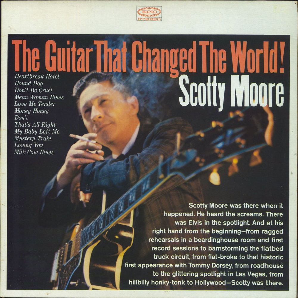 Scotty Moore The Guitar That Changed The World! UK vinyl LP album (LP record) EPC32306