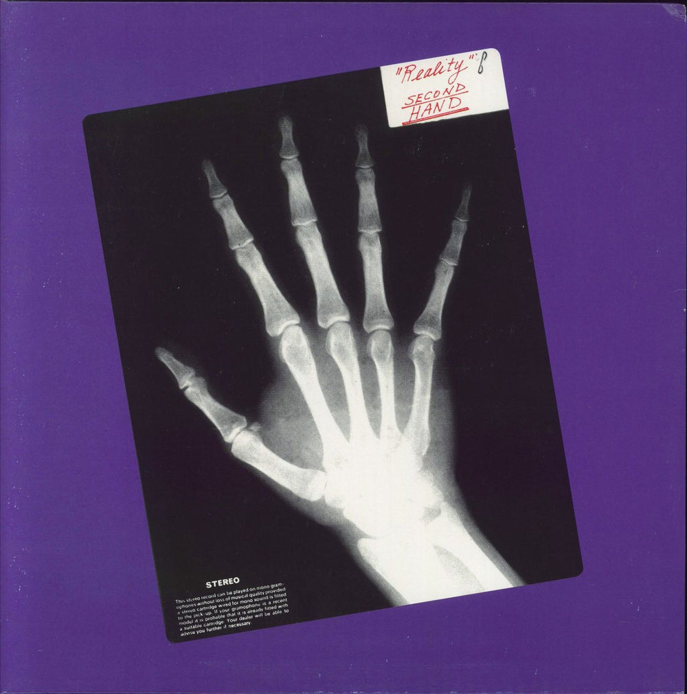 Second Hand Reality UK vinyl LP album (LP record) SBRLP5031