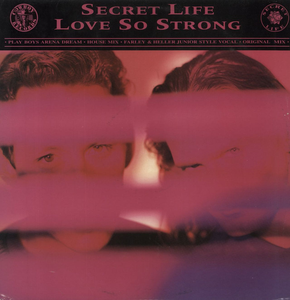 Secret Life Love So Strong UK 12" vinyl single (12 inch record / Maxi-single) RODEO18