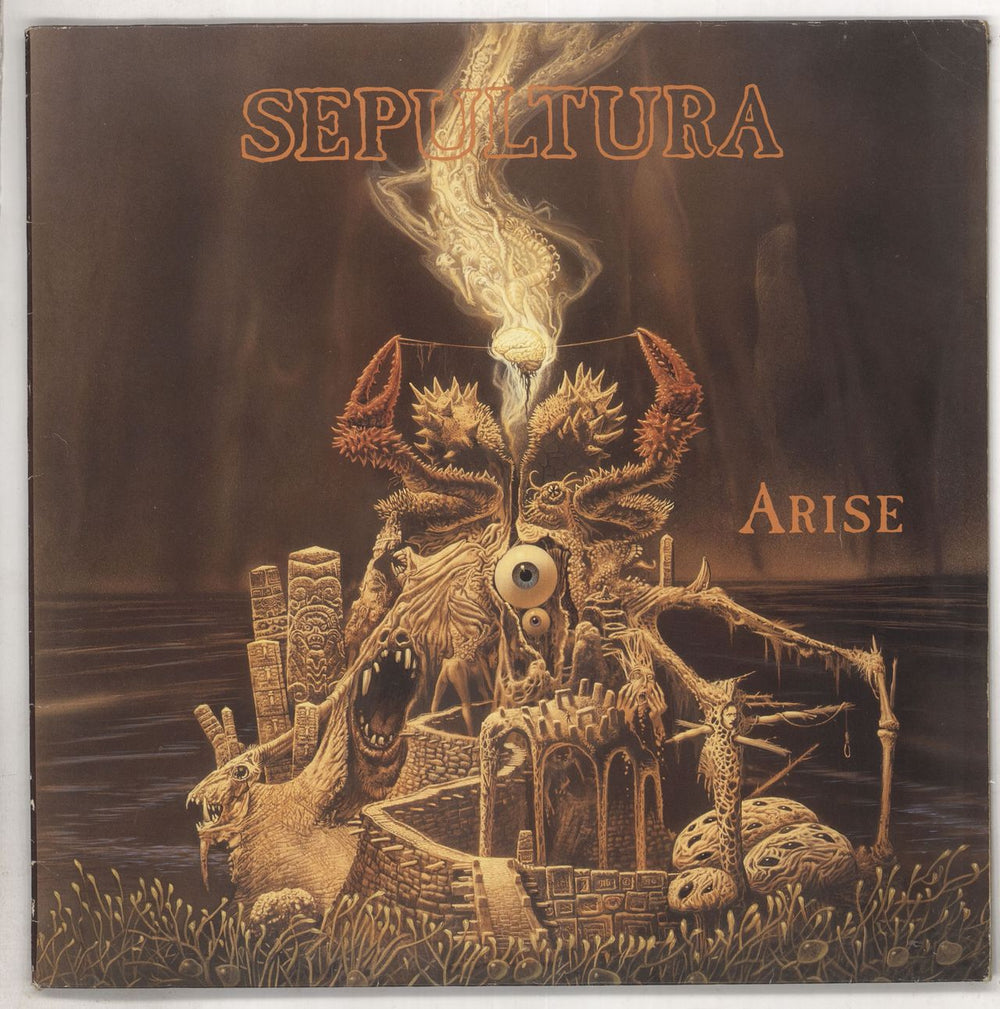 Sepultura Arise - VG Dutch vinyl LP album (LP record) RO9328-1