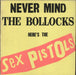 Sex Pistols Never Mind The Bollocks - 2nd - Blank - 12 tracks UK vinyl LP album (LP record) V2086