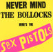 Sex Pistols Never Mind The Bollocks UK 2 CD album set (Double CD) SPUNK1