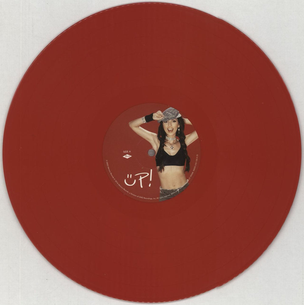 Shania Twain Up! - Red Vinyl UK 2-LP vinyl record set (Double LP Album) SIA2LUP857363