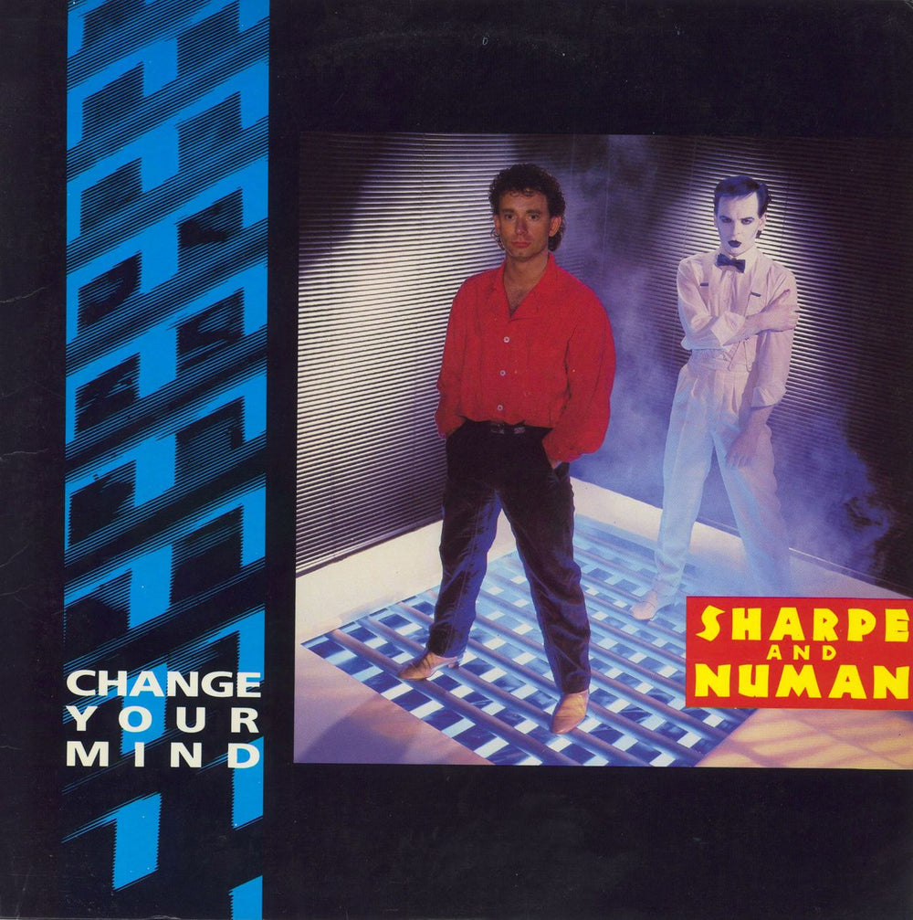 Sharpe & Numan Change Your Mind US 12" vinyl single (12 inch record / Maxi-single) 883061-1