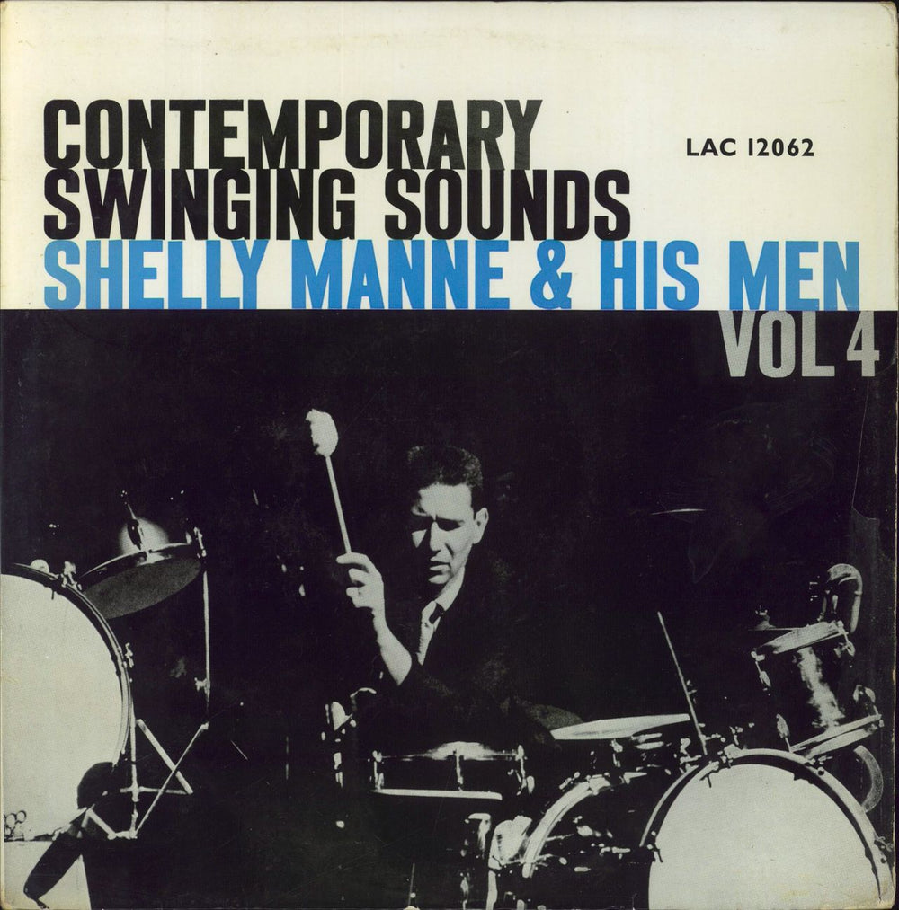 Shelly Manne Contemporary Swinging Sounds Volume 4 - VG UK vinyl LP album (LP record) LAC12062