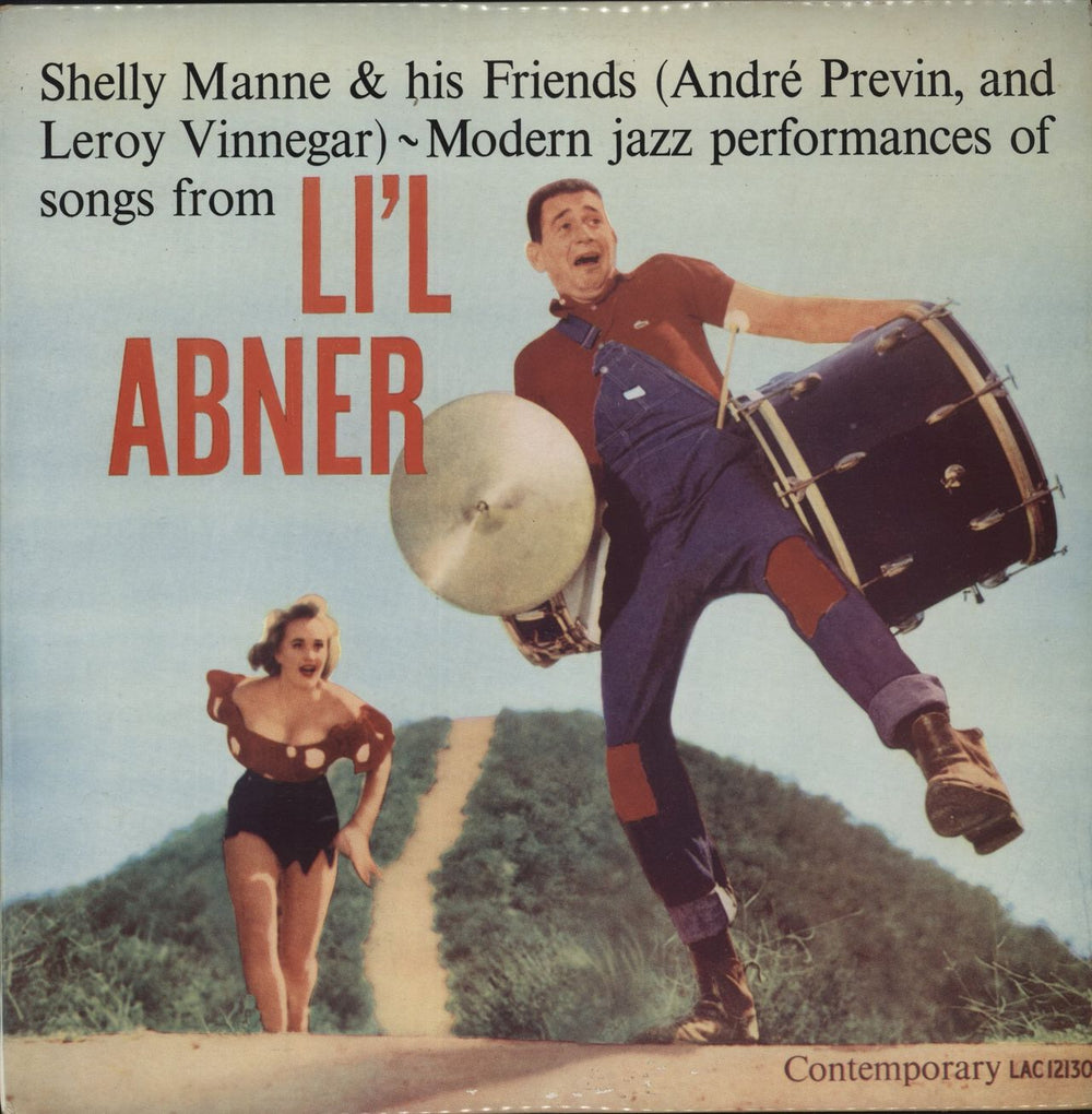 Shelly Manne Li'l Abner UK vinyl LP album (LP record) LAC12130