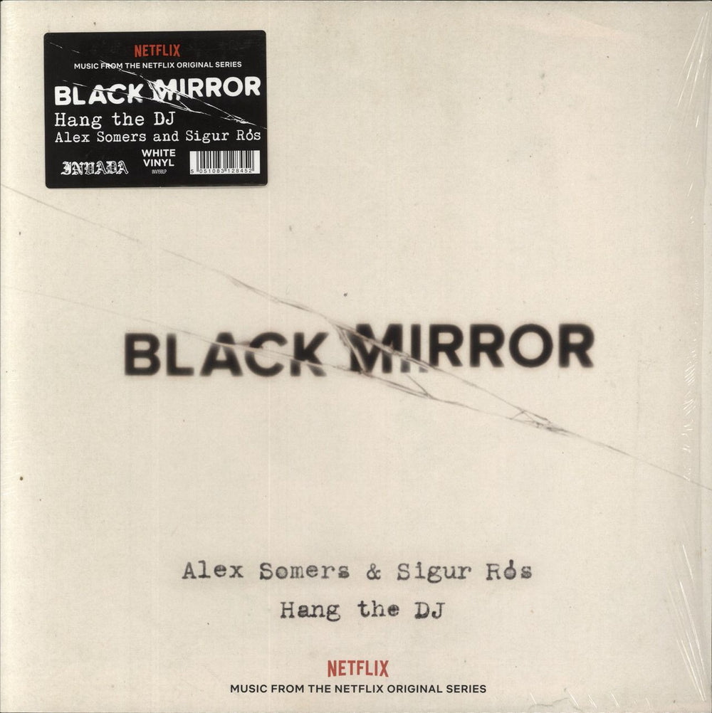 Sigur Ros Black Mirror: Hang The DJ - White Vinyl - Shrink UK vinyl LP album (LP record) INV198LP