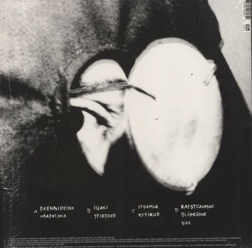 Sigur Ros Kveikur + CD - Shrink UK 2-LP vinyl record set (Double LP Album) 634904060619