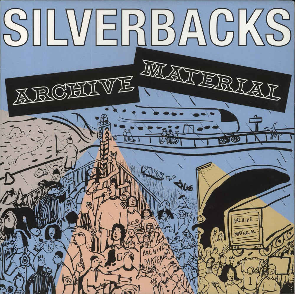 Silverbacks Archive Material - Clear Vinyl + 7" UK vinyl LP album (LP record) FTH422DINK