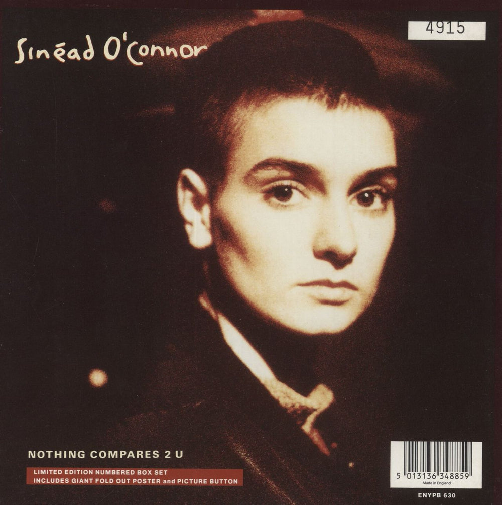 Sinead O'Connor Nothing Compares 2 U - Box Set UK 7" single box set ENYPB630