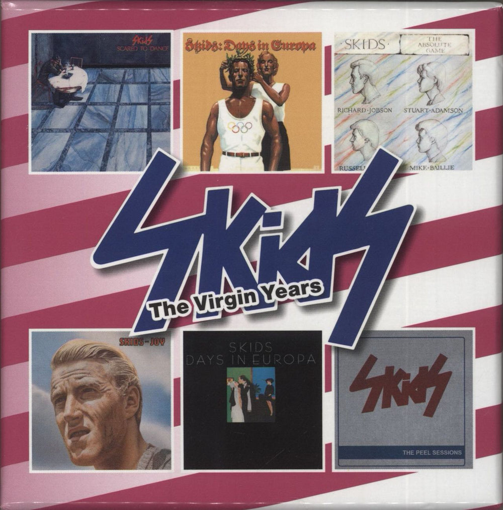 Skids The Virgin Years UK CD Album Box Set CAROLR013CD