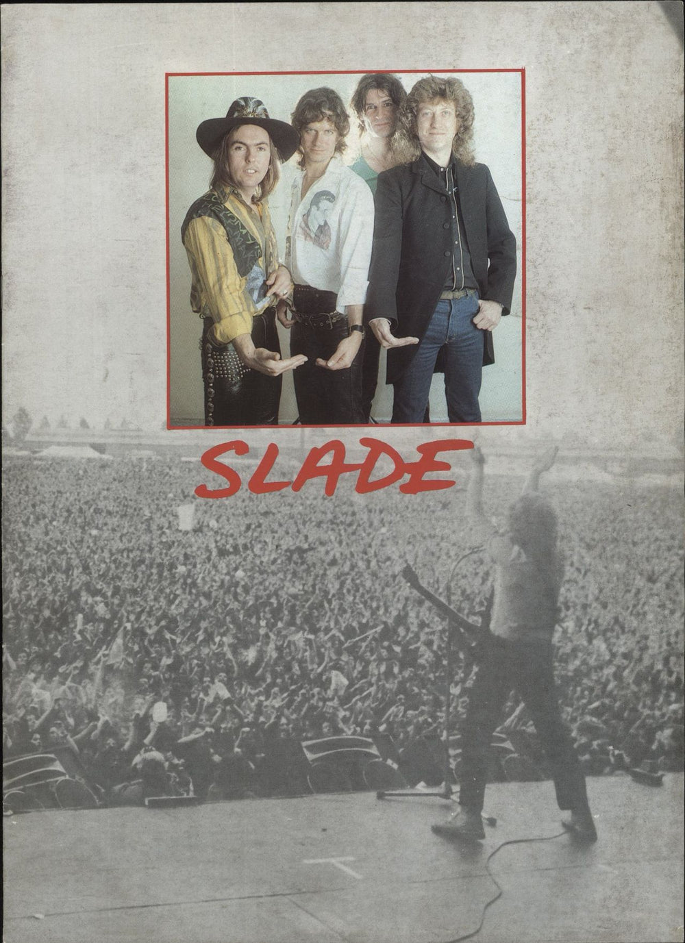 Slade Slade UK tour programme TOUR PROGRAMME