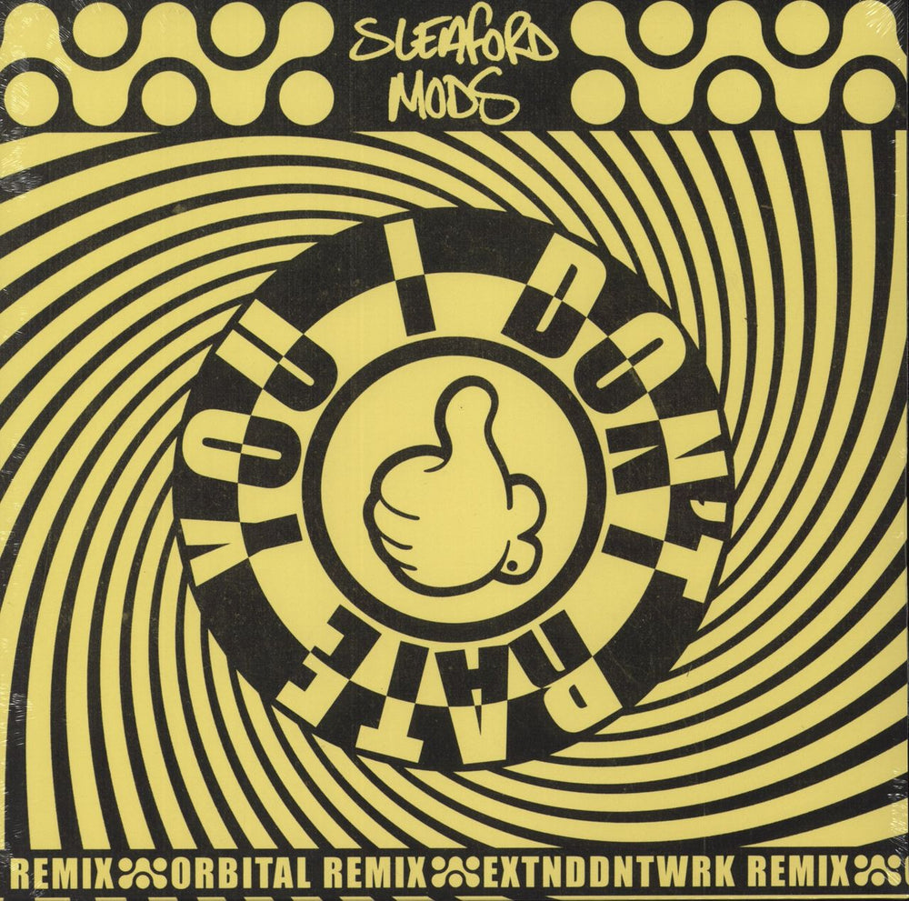 Sleaford Mods I Don't Rate You - Sealed UK 12" vinyl single (12 inch record / Maxi-single) RT0265TE