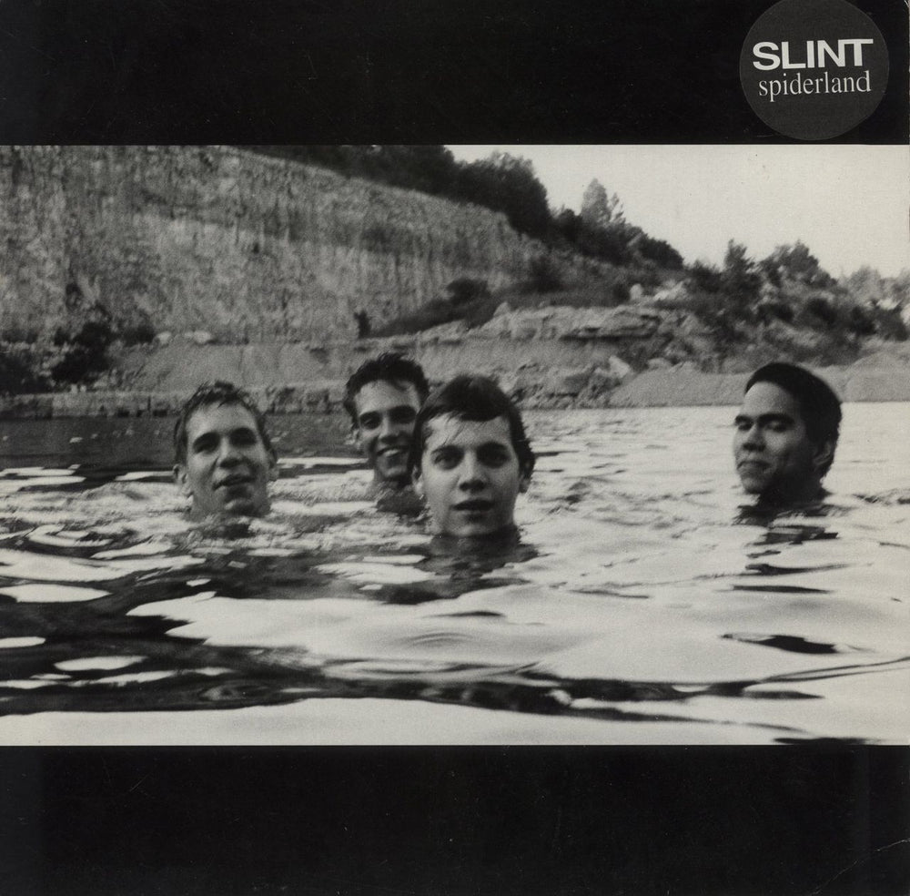 Slint Spiderland - 1st + Title Sticker - EX French vinyl LP album (LP record) T&GLP#64