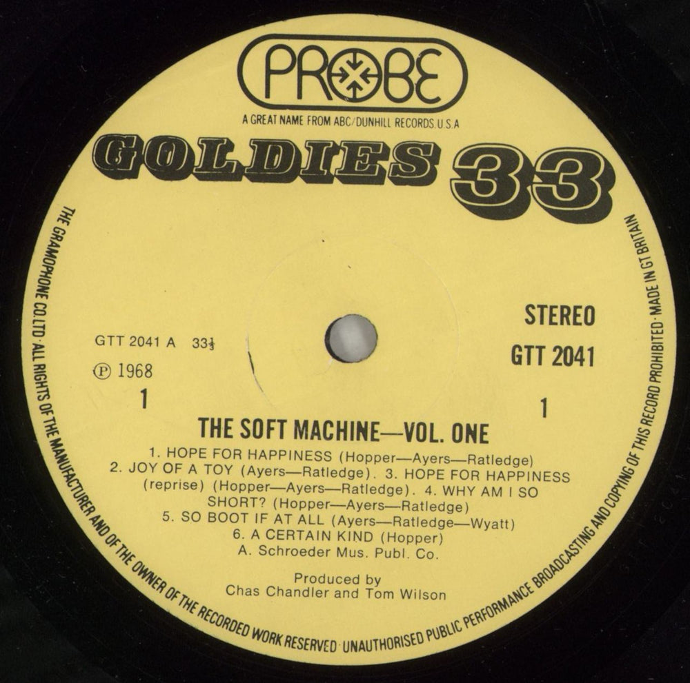 Soft Machine Volumes One & Two UK 2-LP vinyl record set (Double LP Album) SFT2LVO597445