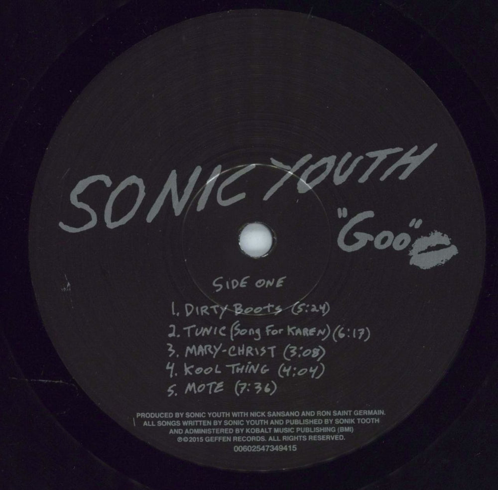 Sonic Youth Goo - 180gm UK vinyl LP album (LP record) S-YLPGO804896