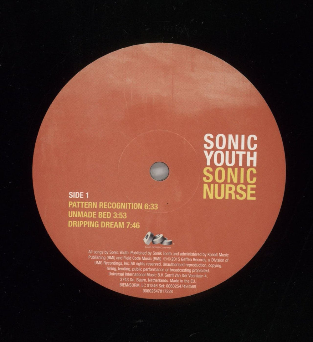 Sonic Youth Sonic Nurse - 180gm UK 2-LP vinyl record set (Double LP Album) S-Y2LSO863872