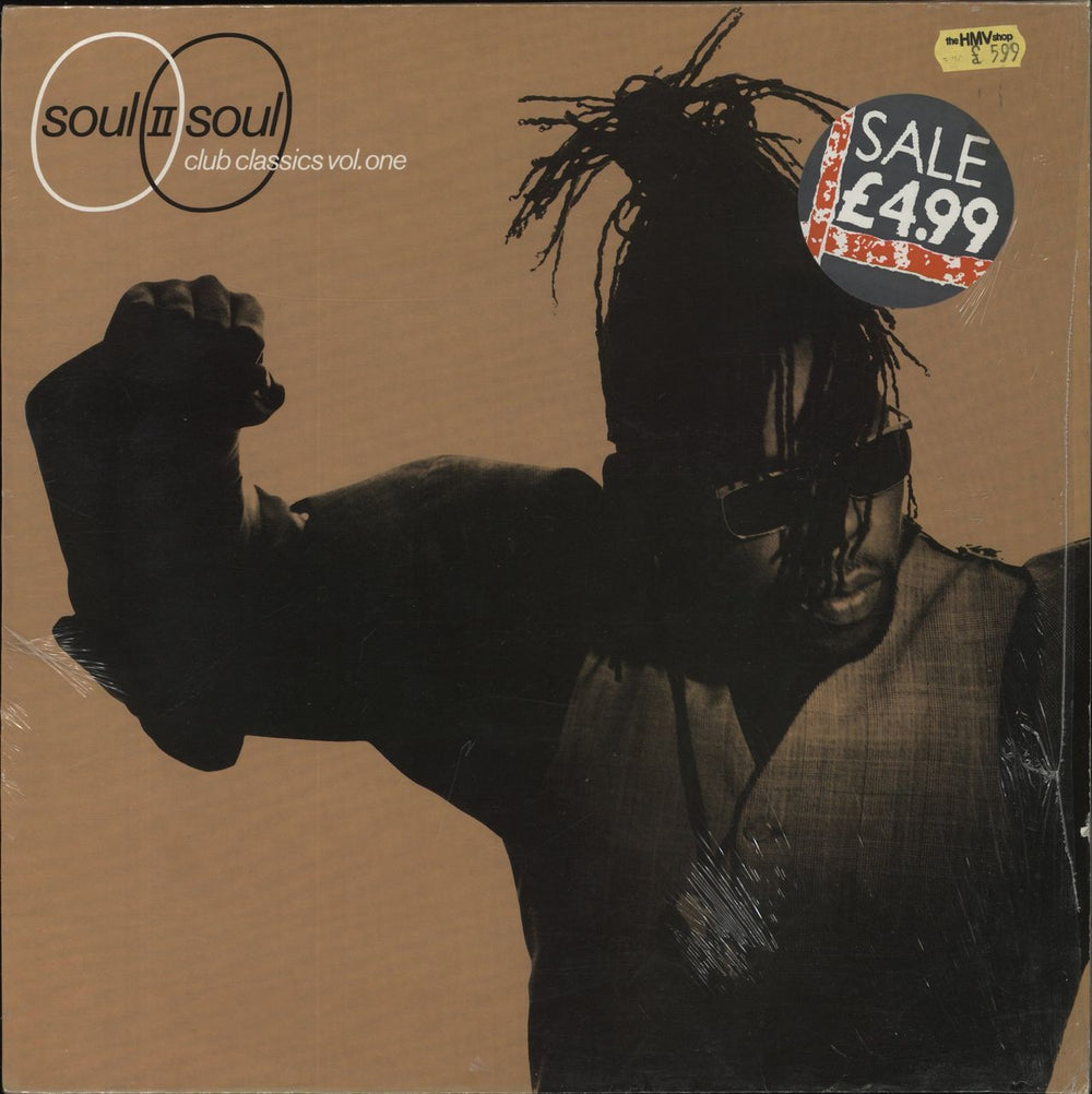 Soul II Soul Club Classics Vol. One - Shrink UK vinyl LP album (LP record) DIX82