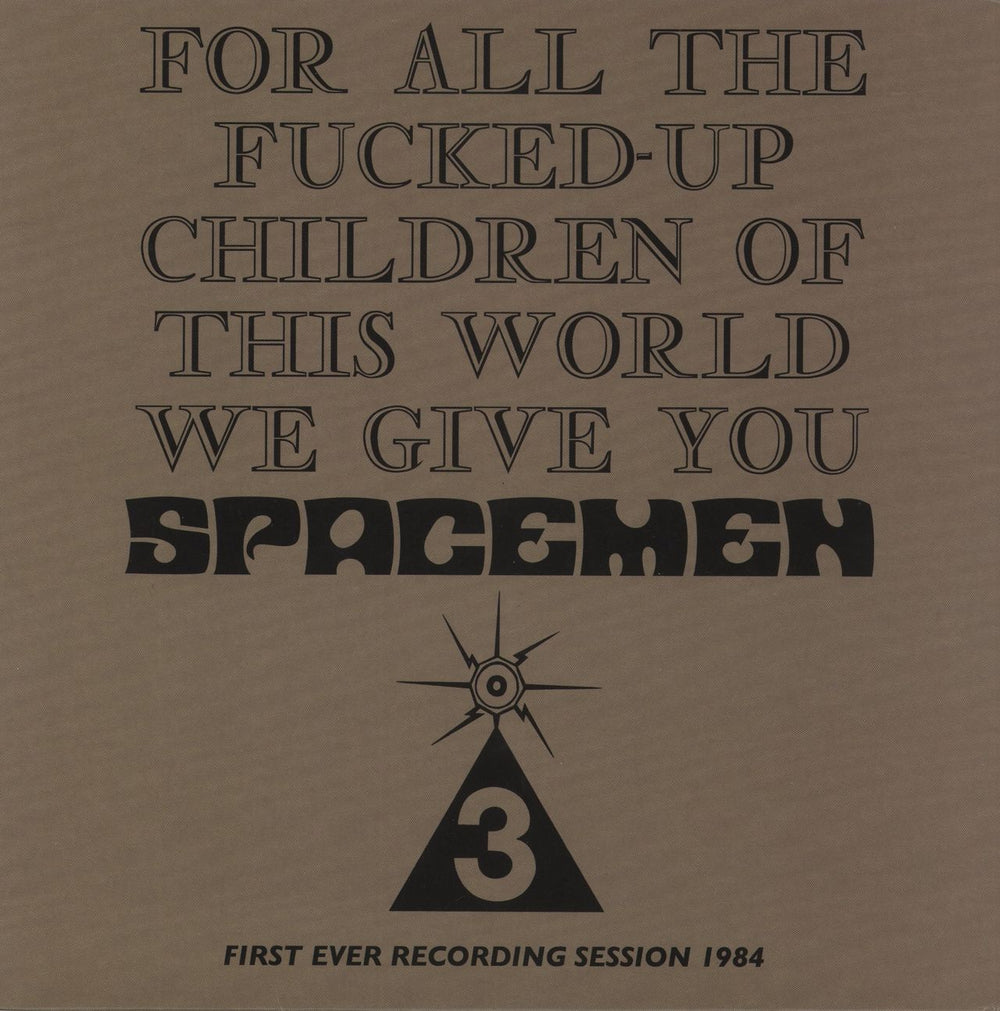 Spacemen 3 For All The F*cked Up Children - 180 Gram - Milky Clear Vinyl - RSD '17 UK vinyl LP album (LP record) ORBIT039LP