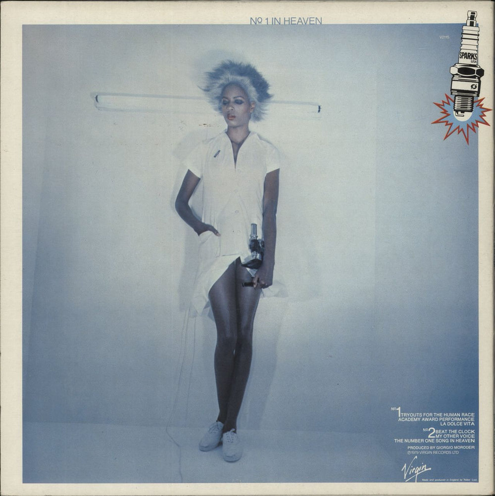 Sparks No. 1 In Heaven - 1st UK vinyl LP album (LP record)