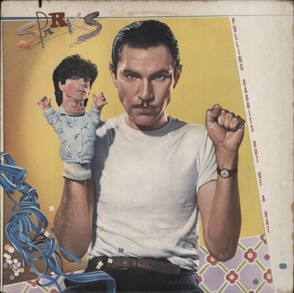 Sparks Pulling Rabbits Out Of A Hat US vinyl LP album (LP record) 80160-1