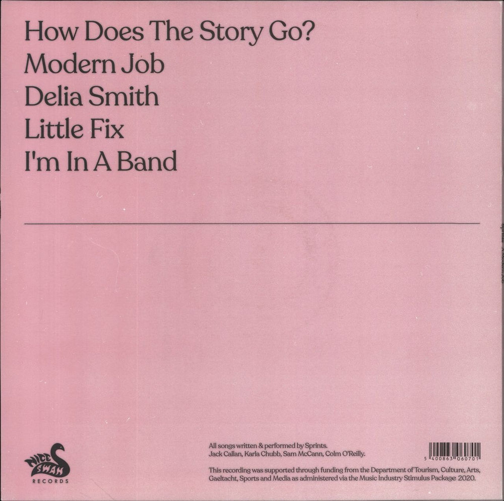 Sprints A Modern Job UK 12" vinyl single (12 inch record / Maxi-single) 5400863060701