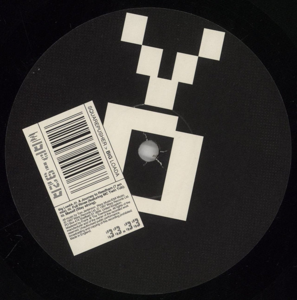 Squarepusher Big Loada UK Promo 12" vinyl single (12 inch record / Maxi-single) UZ512BI861232