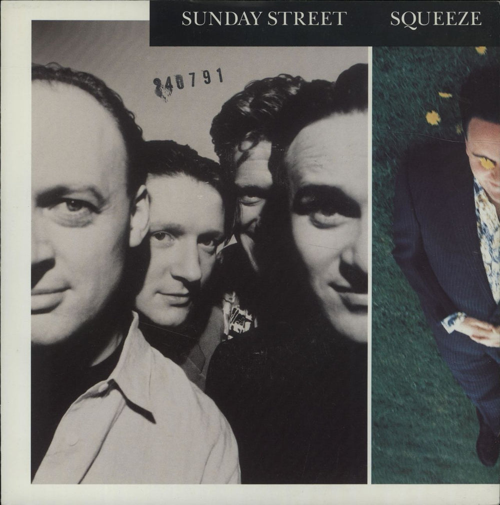 Squeeze Sunday Street UK 7" vinyl single (7 inch record / 45) W0054