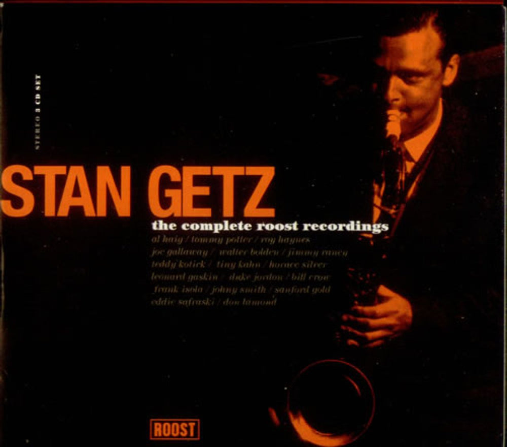 Stan Getz The Complete Roost Recordings UK 3-CD album set (Triple CD) 8595222