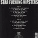 Star Fucking Hipsters Until We're Dead - Red Vinyl UK vinyl LP album (LP record) 751097073216