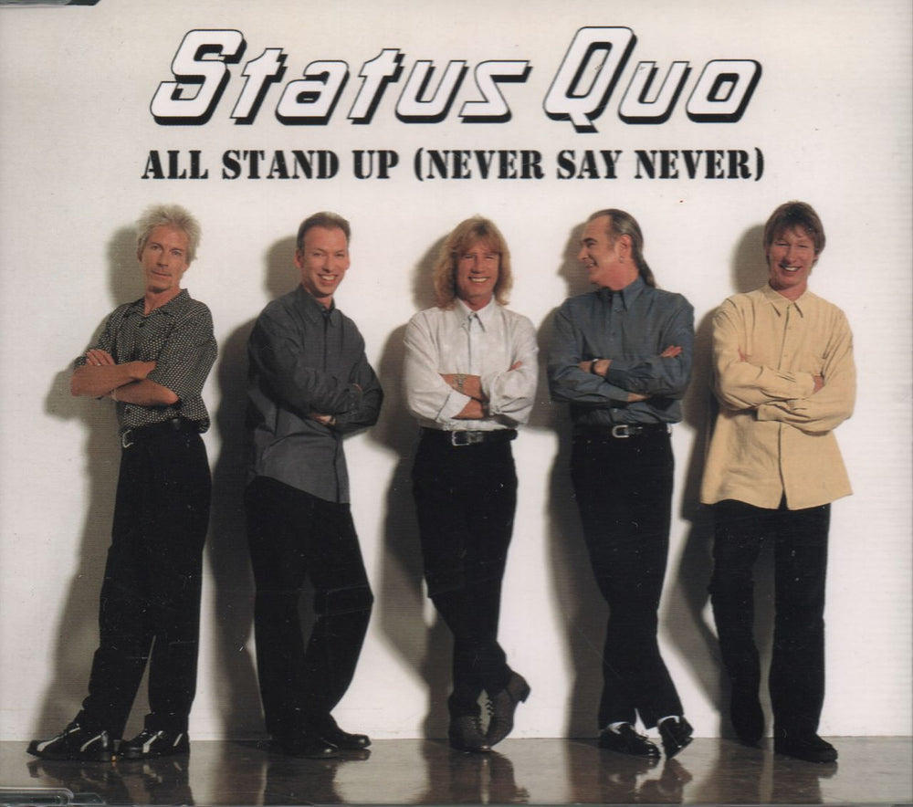 Status Quo All Stand Up (Never Say Never) UK CD single (CD5 / 5") 0194872