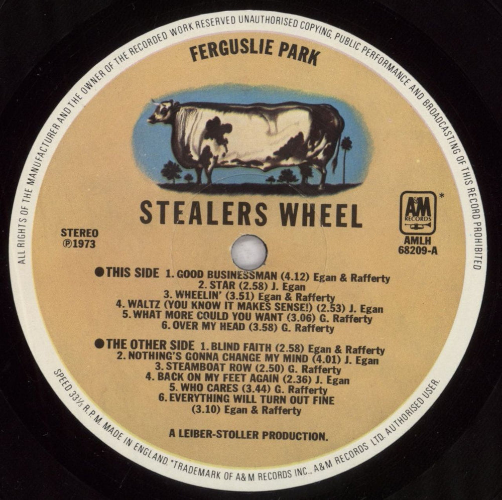 Stealers Wheel Ferguslie Park - Translucent Purple UK vinyl LP album (LP record) ST6LPFE834172