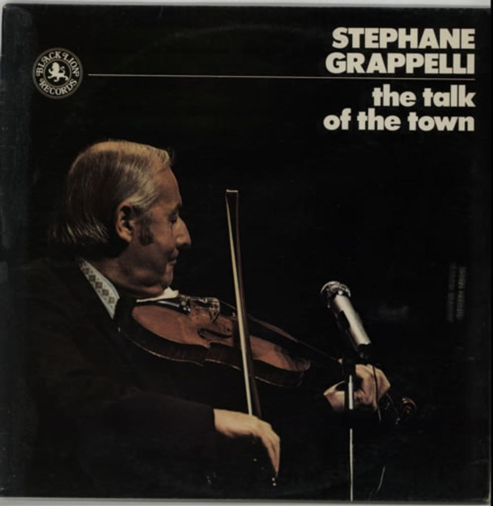 Stéphane Grappelli The Talk Of The Town UK vinyl LP album (LP record) BLP30165