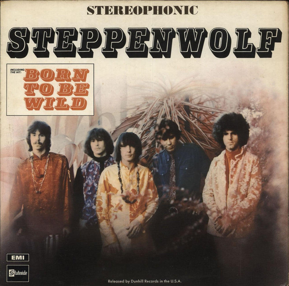 Steppenwolf Steppenwolf - Black Label Design UK vinyl LP album (LP record) SSL5020