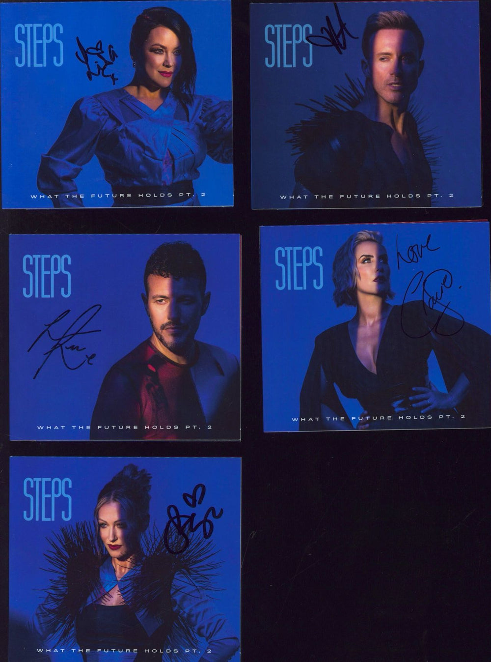 Steps What The Future Holds Pt. 2 - Autographed UK 5-CD album set CD BUNDLE