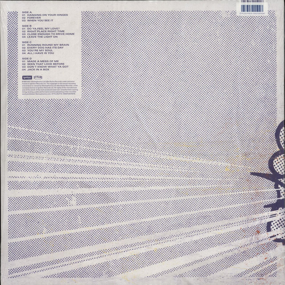 Stereophonics Oochya! - Yellow Vinyl - Sealed + Autographed Print UK 2-LP vinyl record set (Double LP Album) 5053723015047