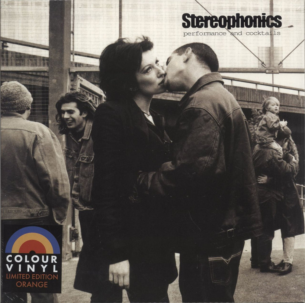 Stereophonics Performance And Cocktails - Orange Vinyl UK vinyl LP album (LP record) 5599861