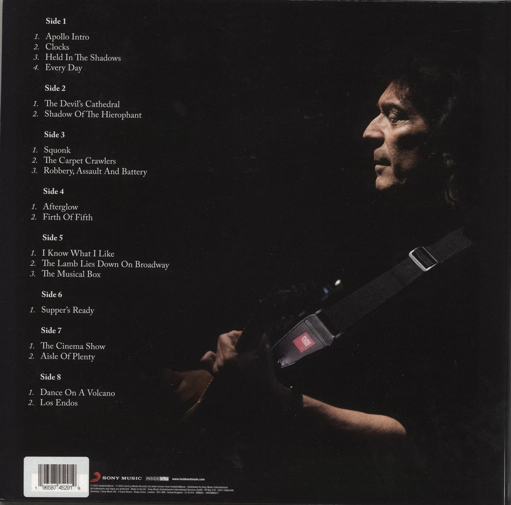 Steve Hackett Genesis Revisited Live: Seconds Out & More - 180 Gram Purple Vinyl + CD + Autographed UK 4-LP vinyl album record set 196587452919