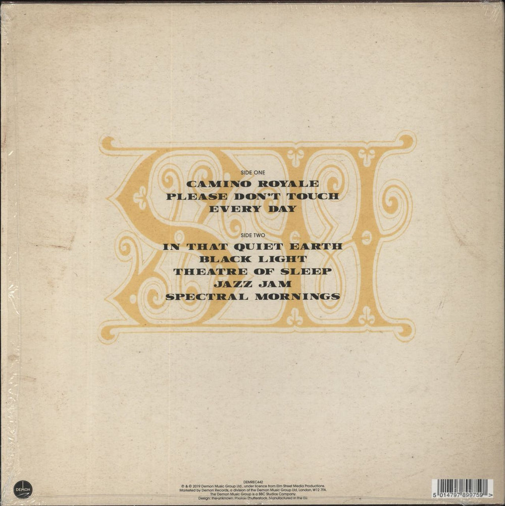 Steve Hackett Live - Nottingham 1990 UK vinyl LP album (LP record) 5014797899759