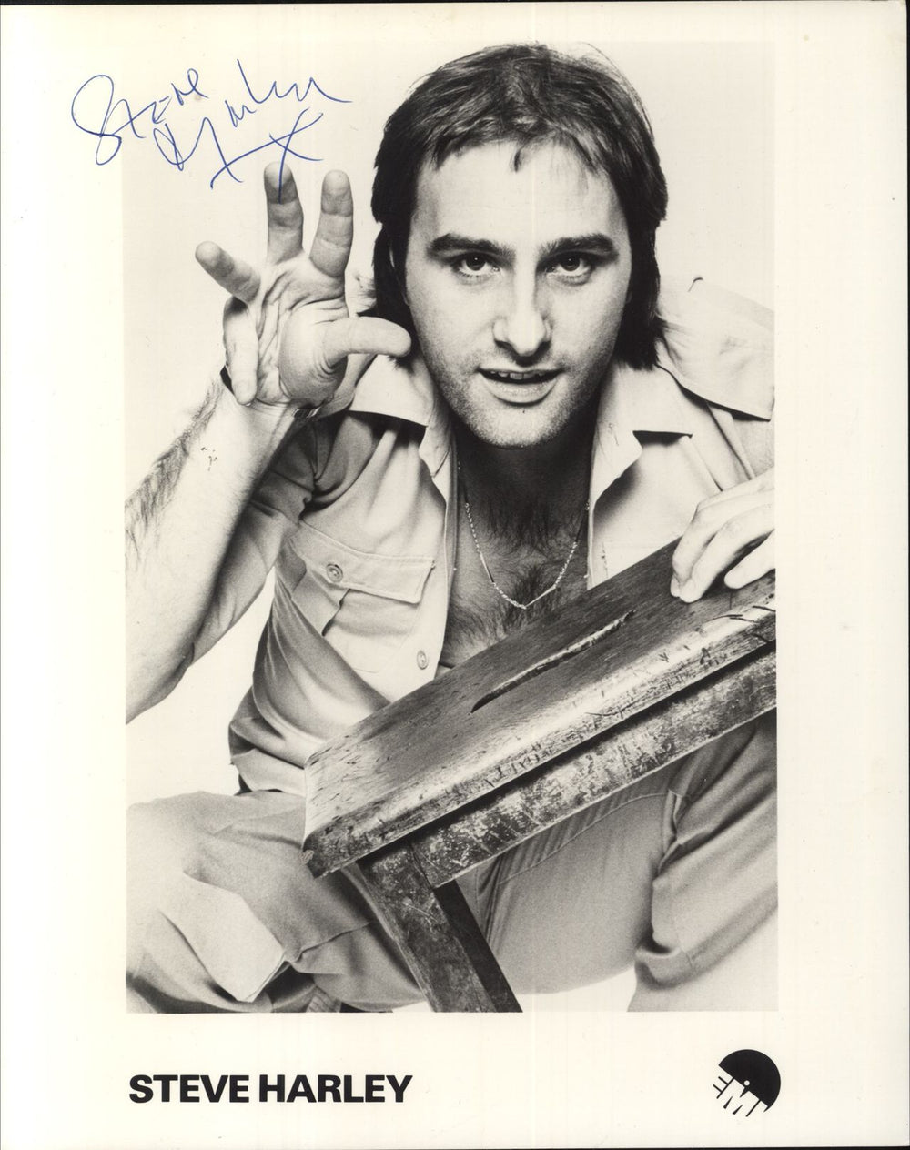 Steve Harley & Cockney Rebel Signed Photograph UK photograph SIGNED PHOTO