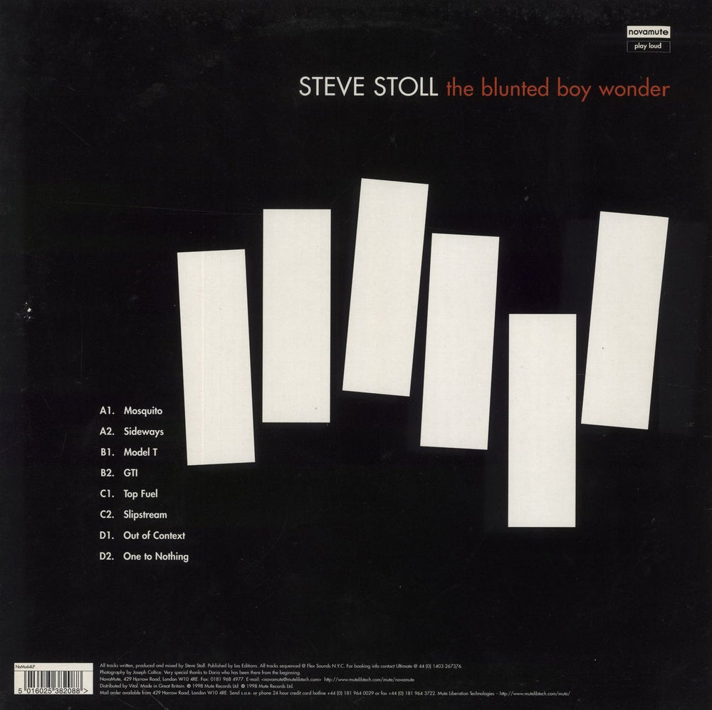 Steve Stoll The Blunted Boy Wonder UK 2-LP vinyl record set (Double LP Album) 5016025382088