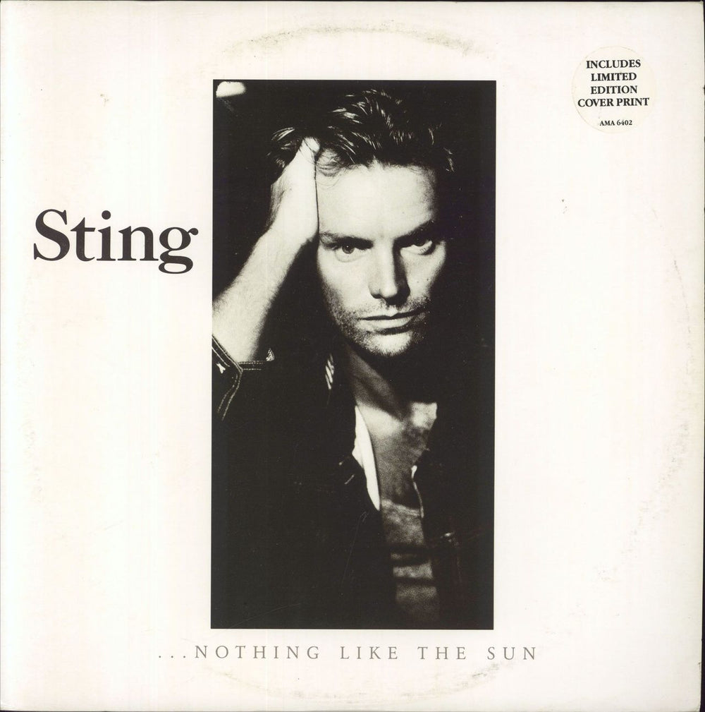 Sting Nothing Like The Sun - Complete - EX UK 2-LP vinyl record set (Double LP Album) AMA6402